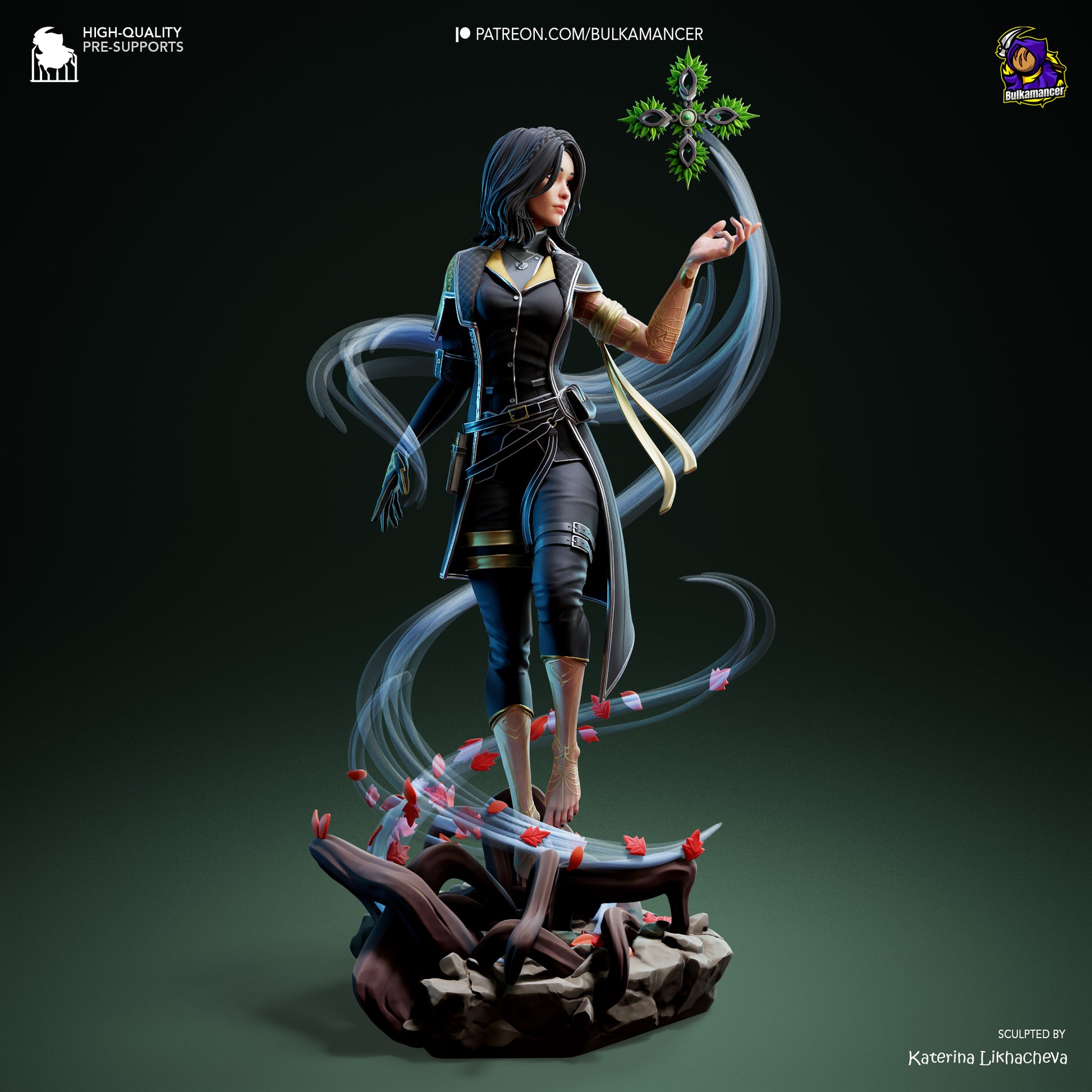 Expedition Researcher | Resin Garage Kit Figure Game Fan Art | Bulkamancer Sculpts