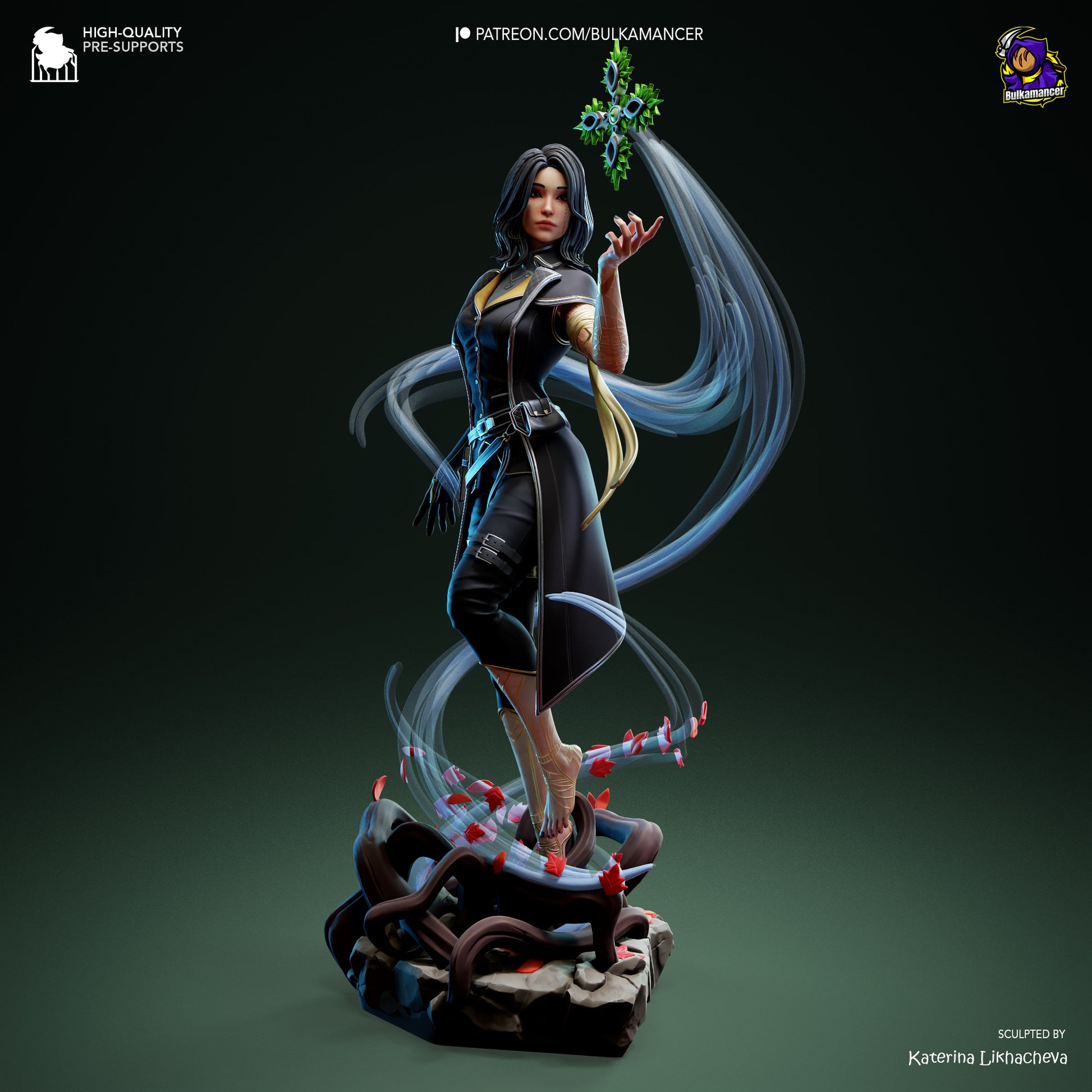 Expedition Researcher | Resin Garage Kit Figure Game Fan Art | Bulkamancer Sculpts