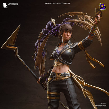 Expedition Swimmer | Resin Garage Kit Figure Game Fan Art | Bulkamancer Sculpts