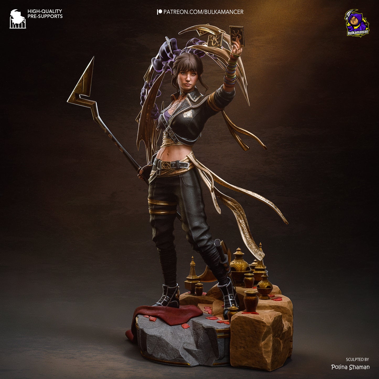 Expedition Swimmer | Resin Garage Kit Figure Game Fan Art | Bulkamancer Sculpts