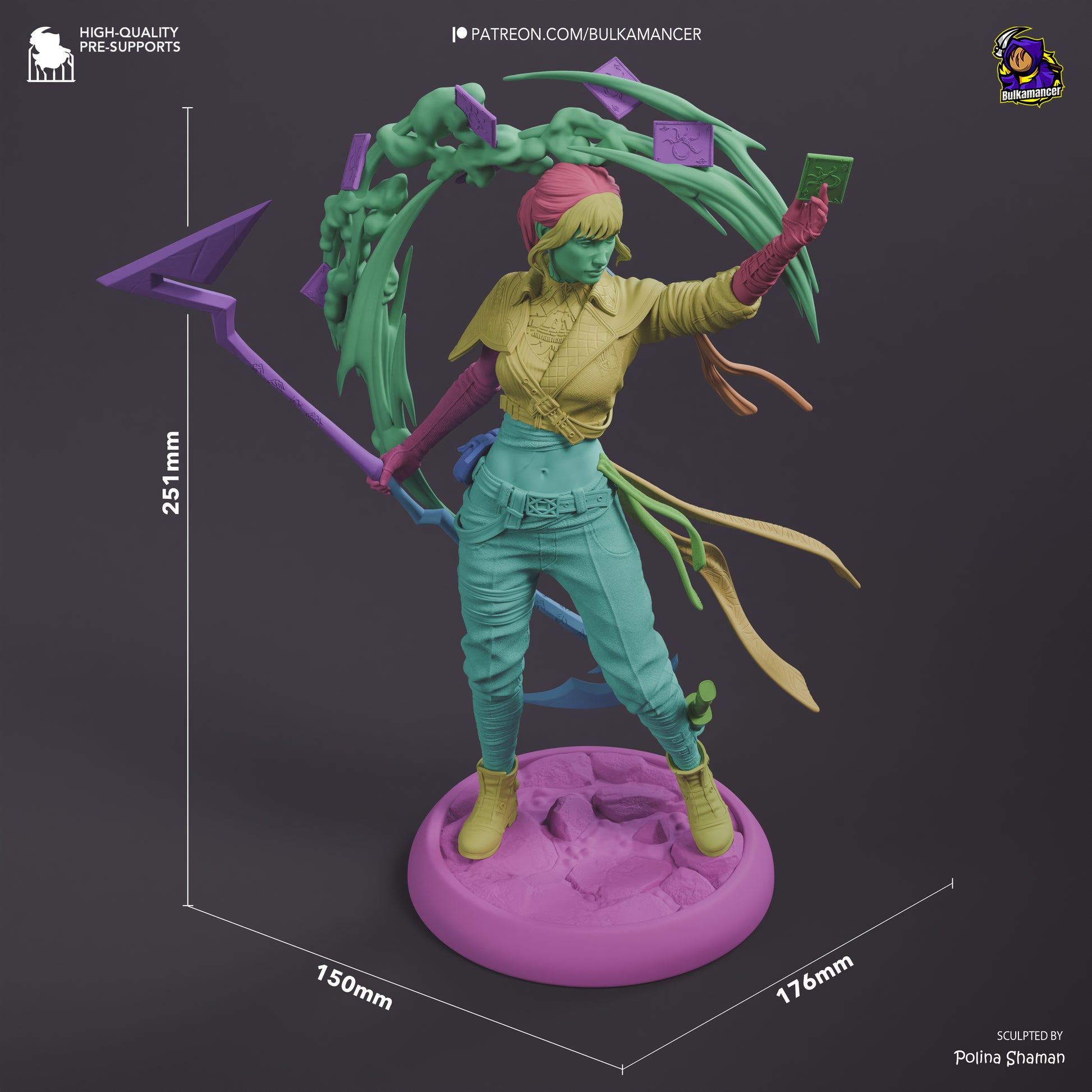 Expedition Swimmer | Resin Garage Kit Figure Game Fan Art | Bulkamancer Sculpts