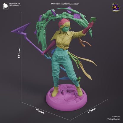 Expedition Swimmer | Resin Garage Kit Figure Game Fan Art | Bulkamancer Sculpts
