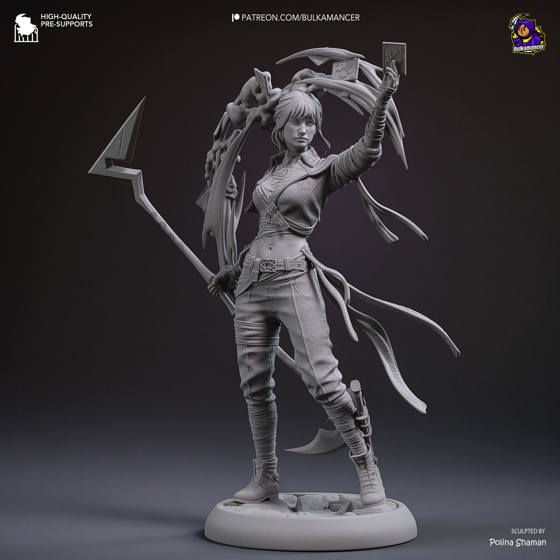 Expedition Swimmer | Resin Garage Kit Figure Game Fan Art | Bulkamancer Sculpts