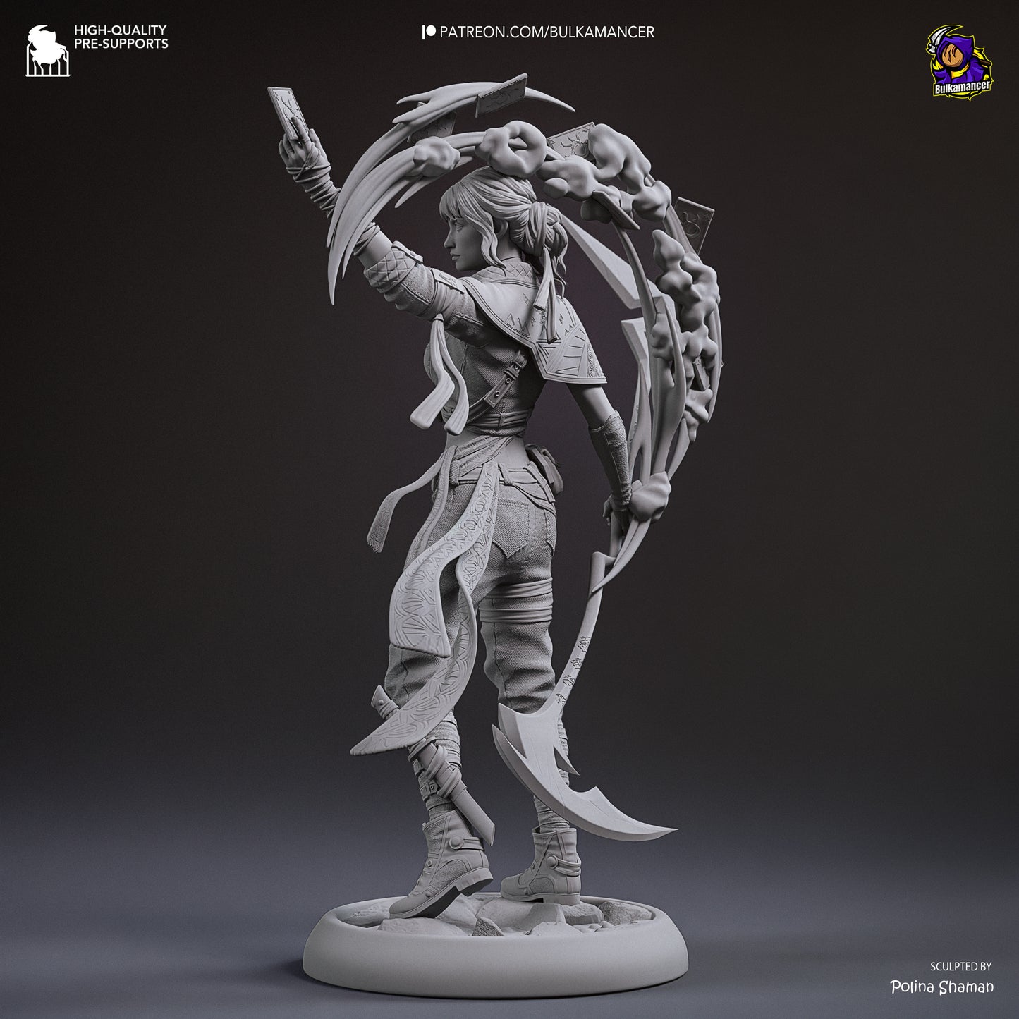 Expedition Swimmer | Resin Garage Kit Figure Game Fan Art | Bulkamancer Sculpts