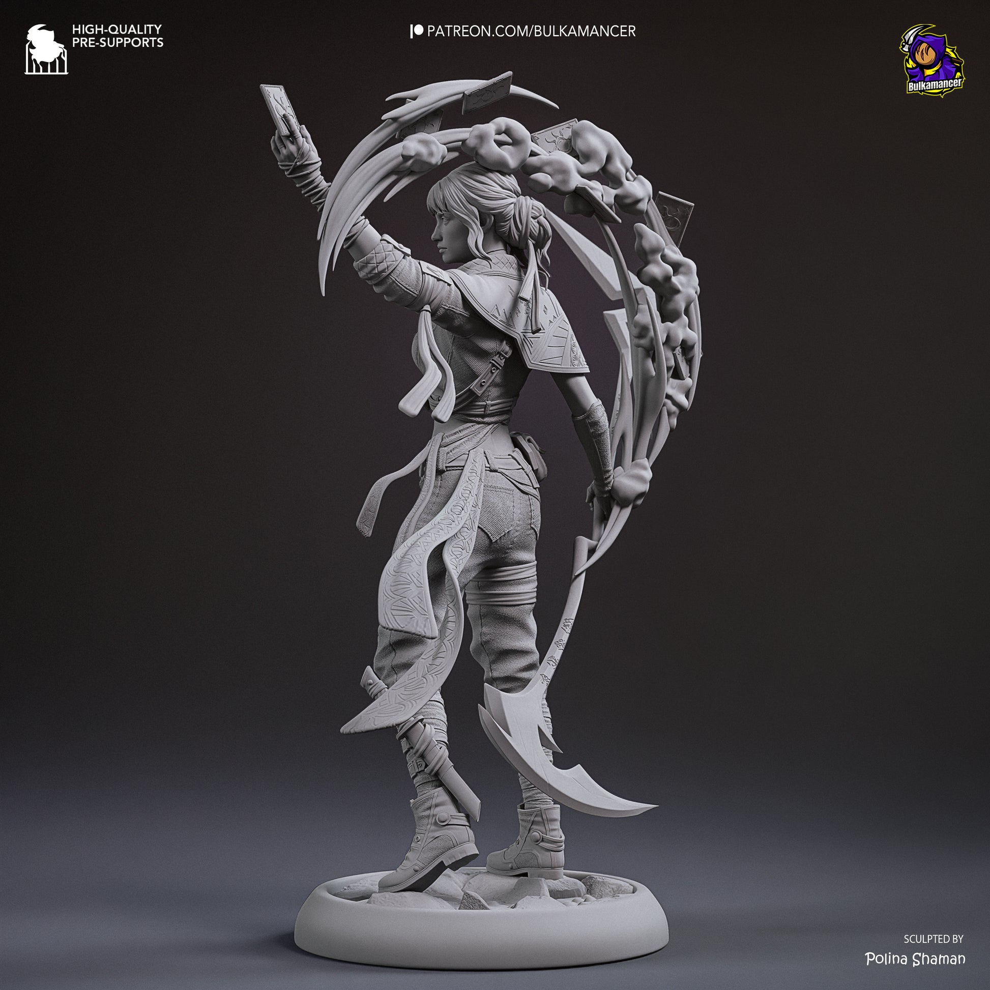 Expedition Swimmer | Resin Garage Kit Figure Game Fan Art | Bulkamancer Sculpts