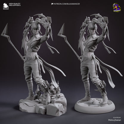 Expedition Swimmer | Resin Garage Kit Figure Game Fan Art | Bulkamancer Sculpts