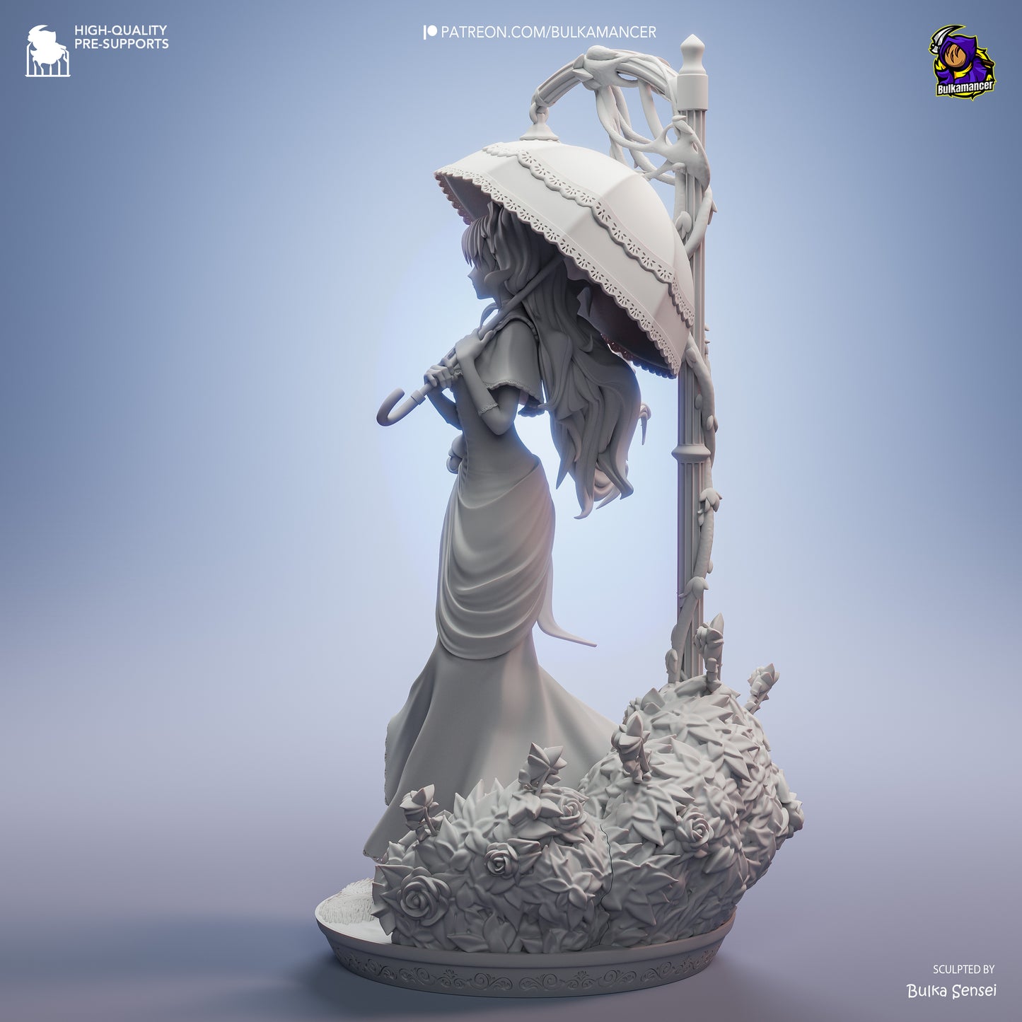 Hija Falsa | Figura de resina Garage Kit | Bulkamancer Sculpts