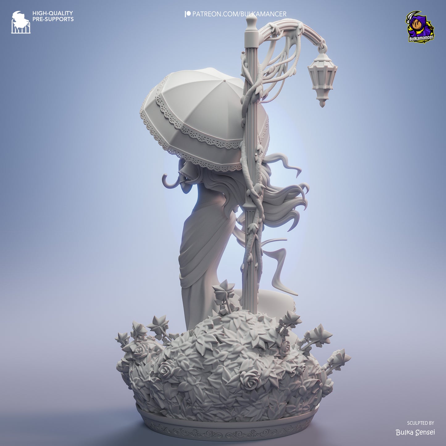 Hija Falsa | Figura de resina Garage Kit | Bulkamancer Sculpts