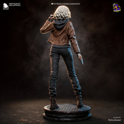 FBI, abran la puerta | Figura de kit de resina para garaje | Esculturas de Bulkamancer