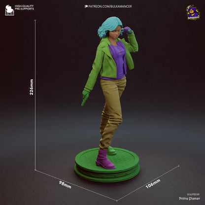FBI, abran la puerta | Figura de kit de resina para garaje | Esculturas de Bulkamancer