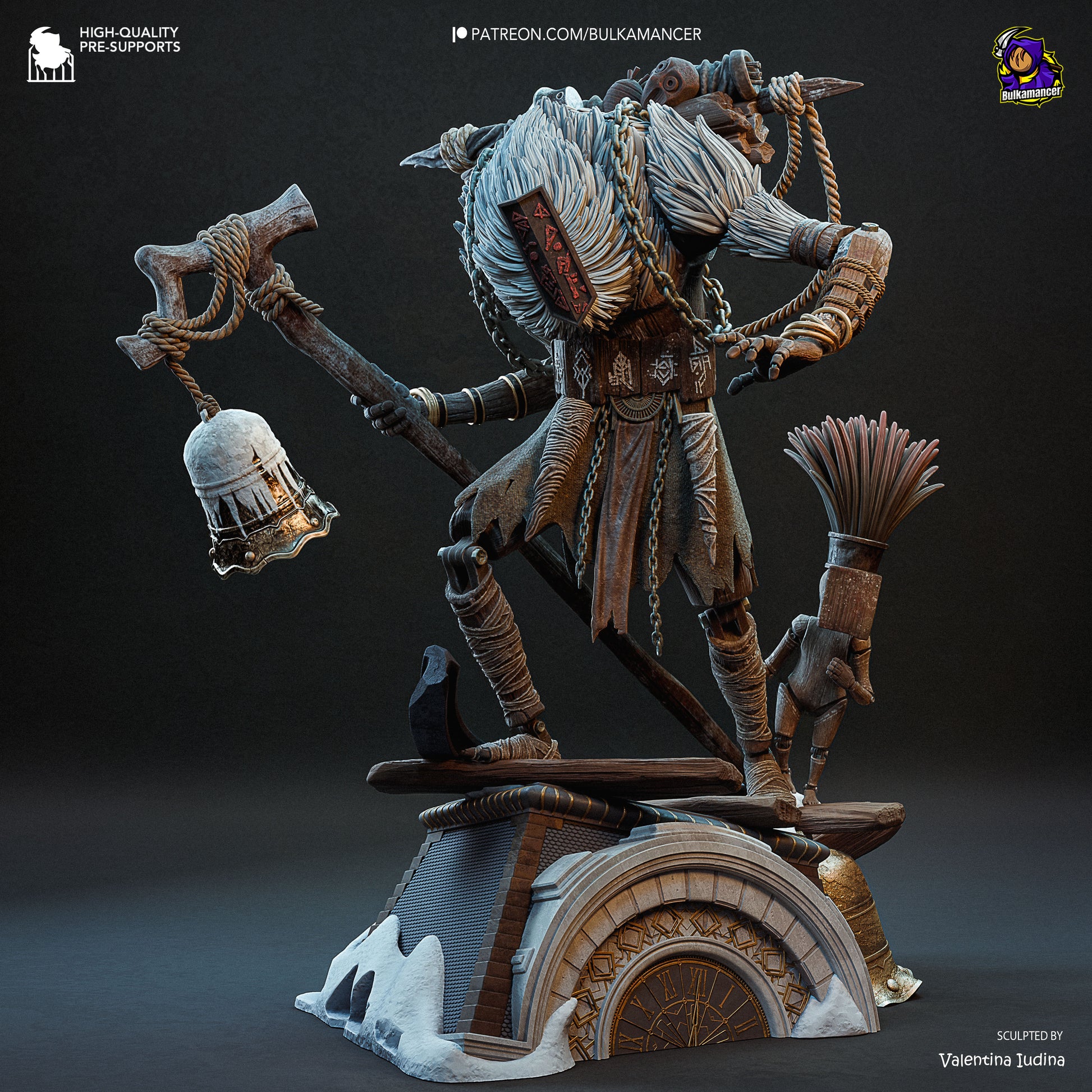 Feet Collector | Resin Garage Kit Figure Game Fan Art | Bulkamancer Sculpts