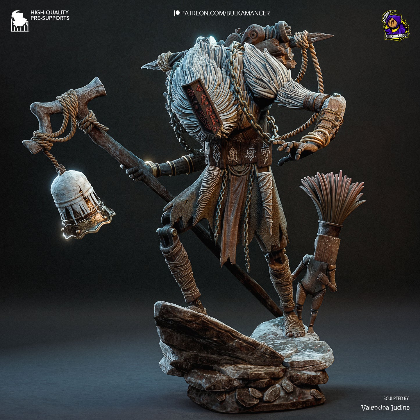 Feet Collector | Resin Garage Kit Figure Game Fan Art | Bulkamancer Sculpts