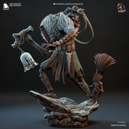 Feet Collector | Resin Garage Kit Figure Game Fan Art | Bulkamancer Sculpts
