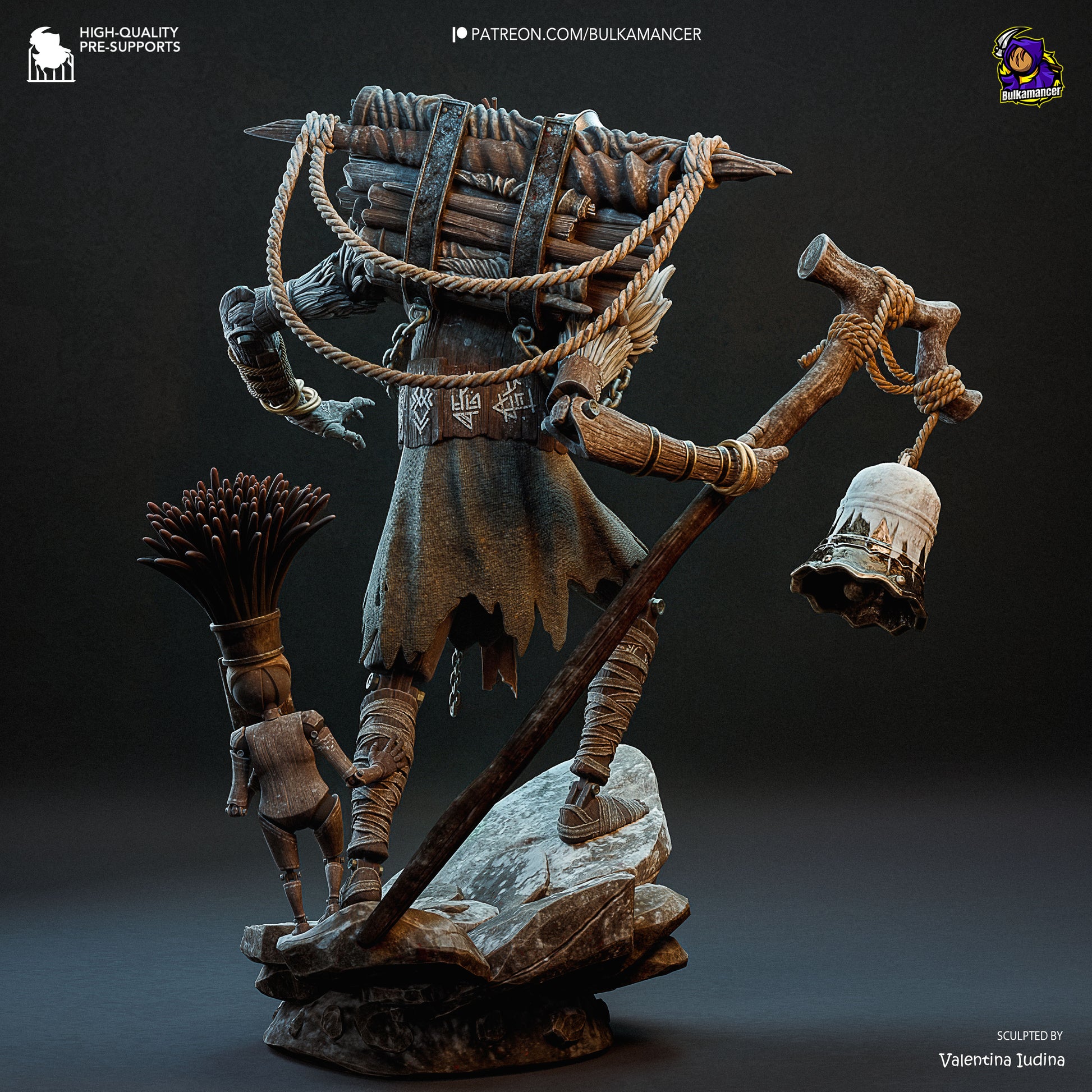Feet Collector | Resin Garage Kit Figure Game Fan Art | Bulkamancer Sculpts