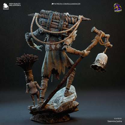 Feet Collector | Resin Garage Kit Figure Game Fan Art | Bulkamancer Sculpts