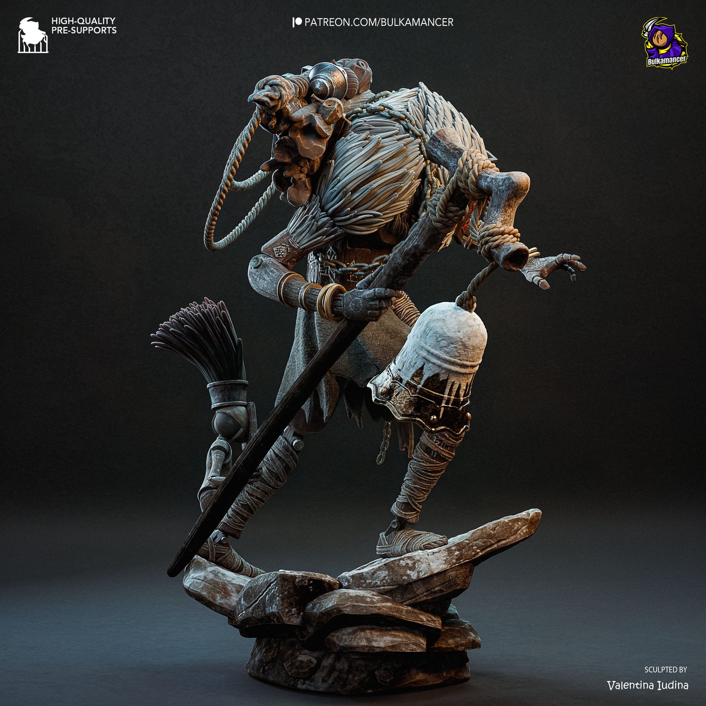 Feet Collector | Resin Garage Kit Figure Game Fan Art | Bulkamancer Sculpts