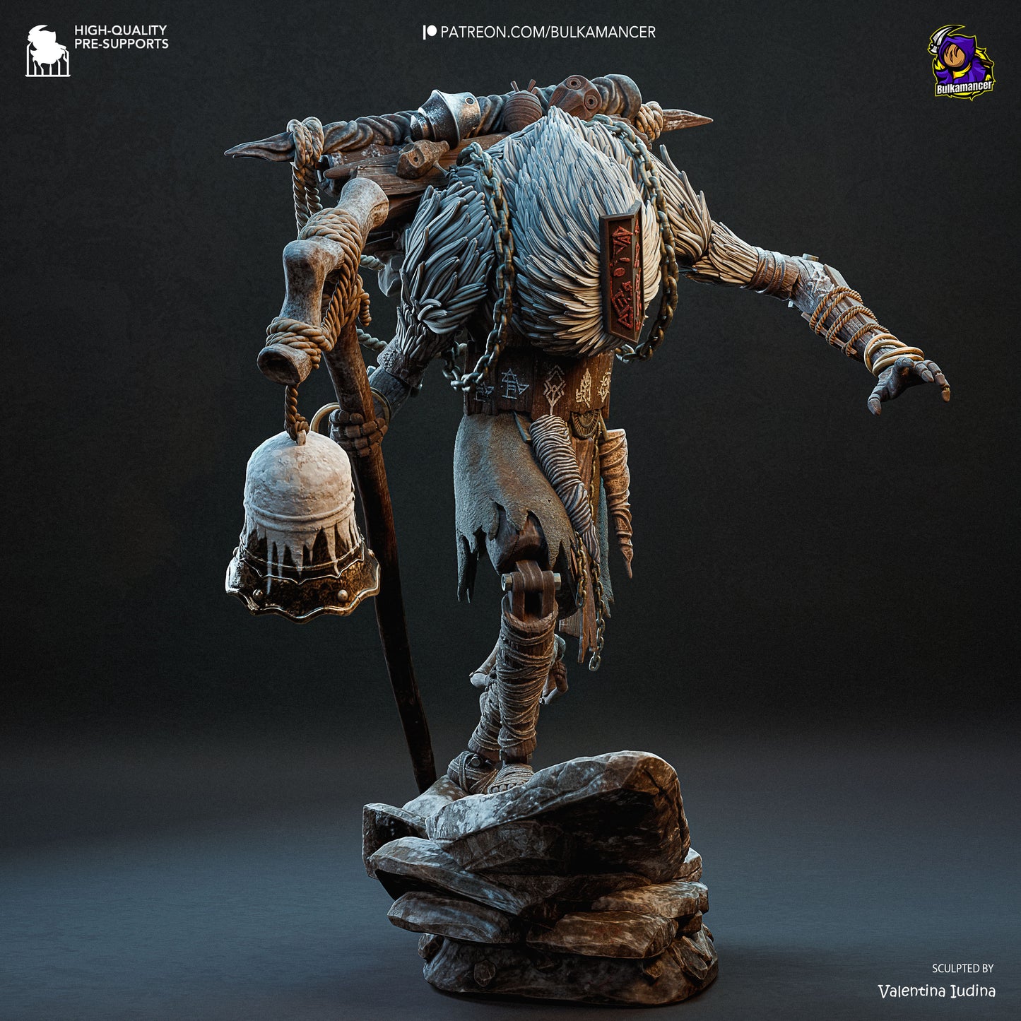 Feet Collector | Resin Garage Kit Figure Game Fan Art | Bulkamancer Sculpts