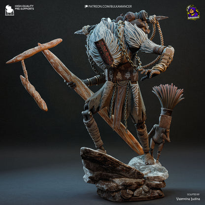 Feet Collector | Resin Garage Kit Figure Game Fan Art | Bulkamancer Sculpts