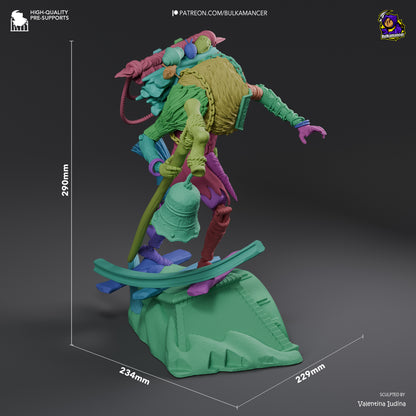 Feet Collector | Resin Garage Kit Figure Game Fan Art | Bulkamancer Sculpts