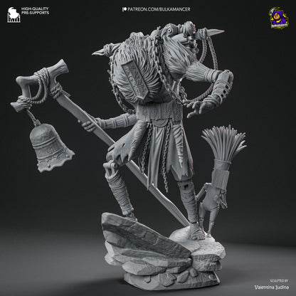 Feet Collector | Resin Garage Kit Figure Game Fan Art | Bulkamancer Sculpts
