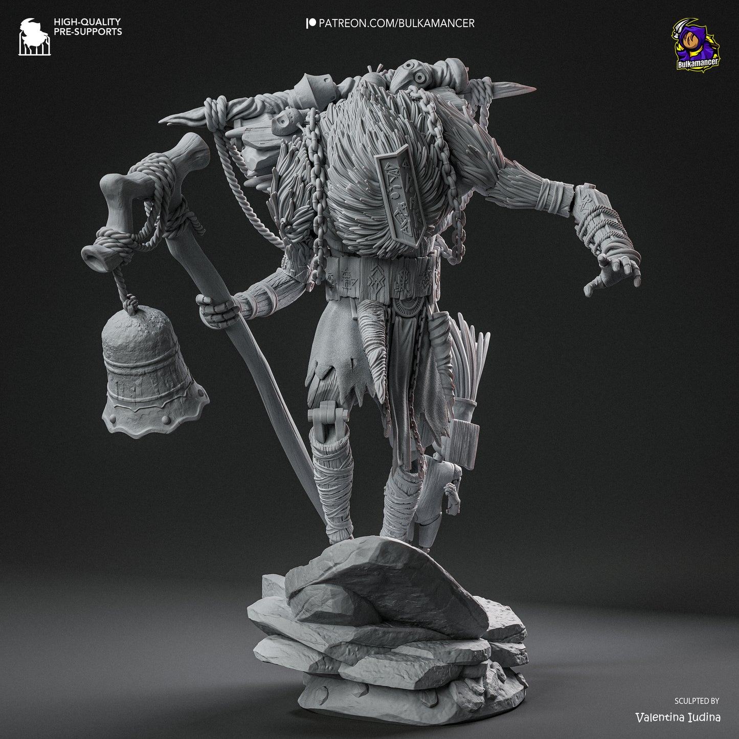 Feet Collector | Resin Garage Kit Figure Game Fan Art | Bulkamancer Sculpts