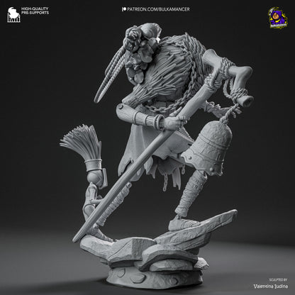 Feet Collector | Resin Garage Kit Figure Game Fan Art | Bulkamancer Sculpts