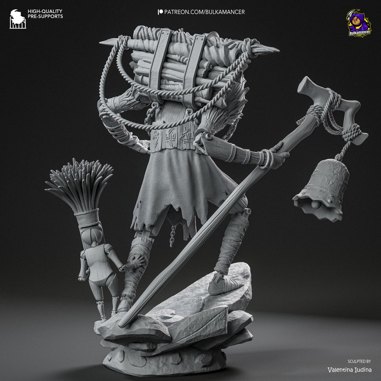 Feet Collector | Resin Garage Kit Figure Game Fan Art | Bulkamancer Sculpts