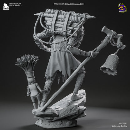 Feet Collector | Resin Garage Kit Figure Game Fan Art | Bulkamancer Sculpts