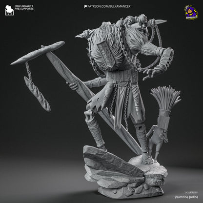 Feet Collector | Resin Garage Kit Figure Game Fan Art | Bulkamancer Sculpts
