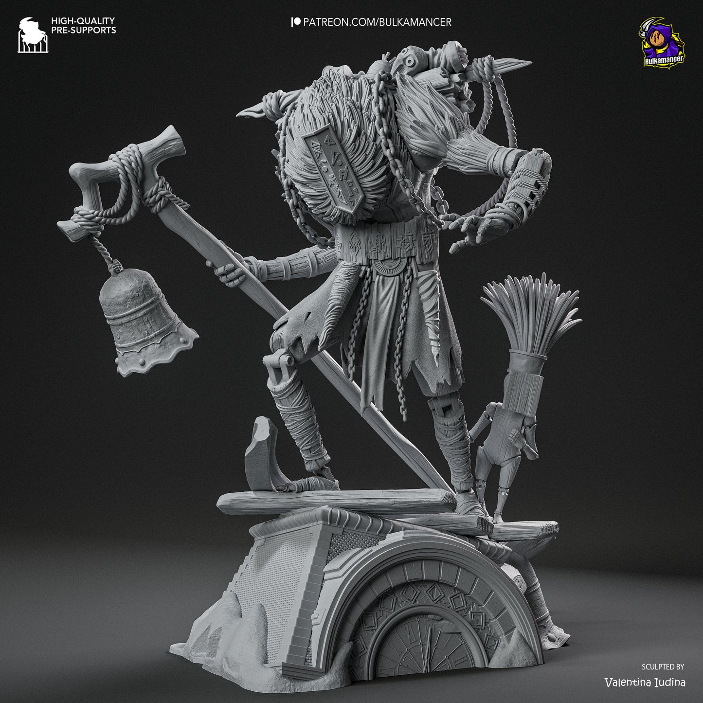 Feet Collector | Resin Garage Kit Figure Game Fan Art | Bulkamancer Sculpts