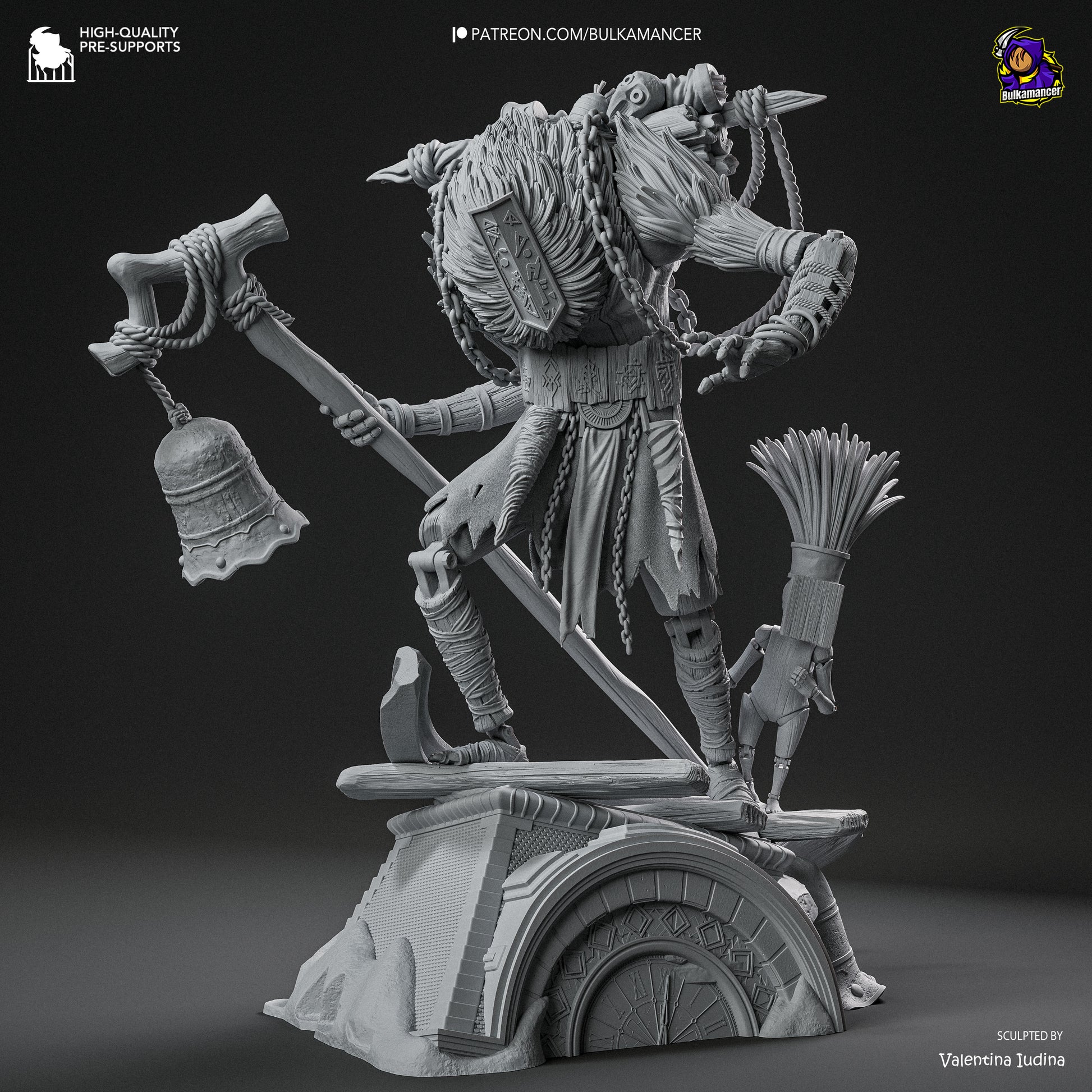 Feet Collector | Resin Garage Kit Figure Game Fan Art | Bulkamancer Sculpts