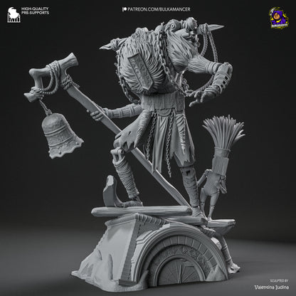 Feet Collector | Resin Garage Kit Figure Game Fan Art | Bulkamancer Sculpts