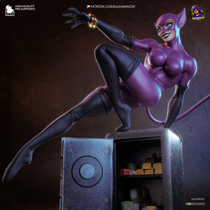 Feline Burglar | Resin Garage Kit Figure | Bulkamancer Sculpts
