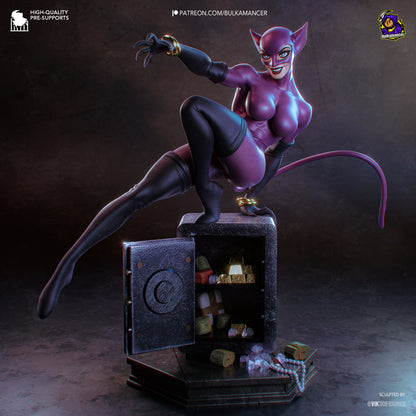 Feline Burglar | Resin Garage Kit Figure | Bulkamancer Sculpts