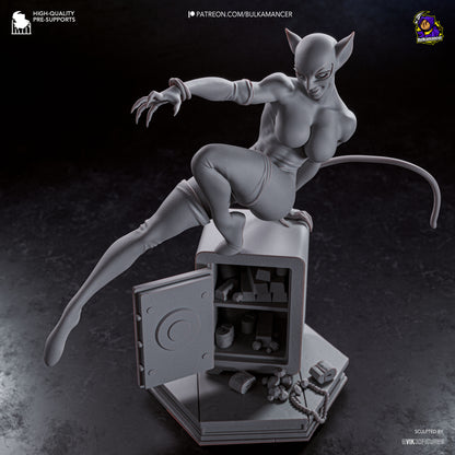 Feline Burglar | Resin Garage Kit Figure | Bulkamancer Sculpts