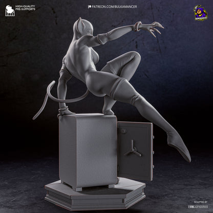 Feline Burglar | Resin Garage Kit Figure | Bulkamancer Sculpts
