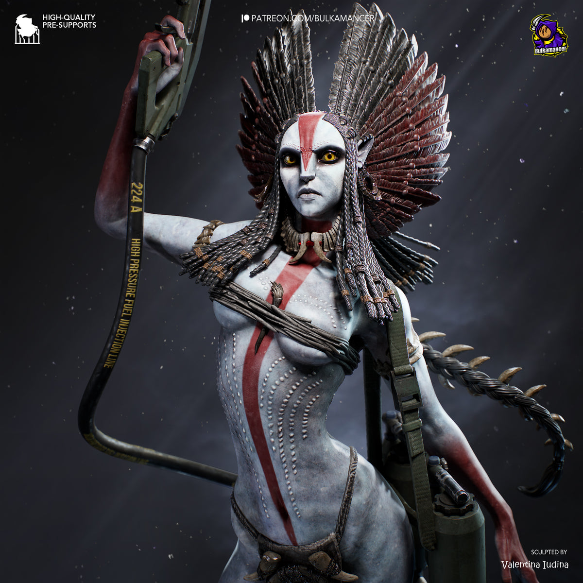 Ingeniero de escuadrón aerotransportado | Figura de kit de resina para garaje | Bulkamancer Sculpts