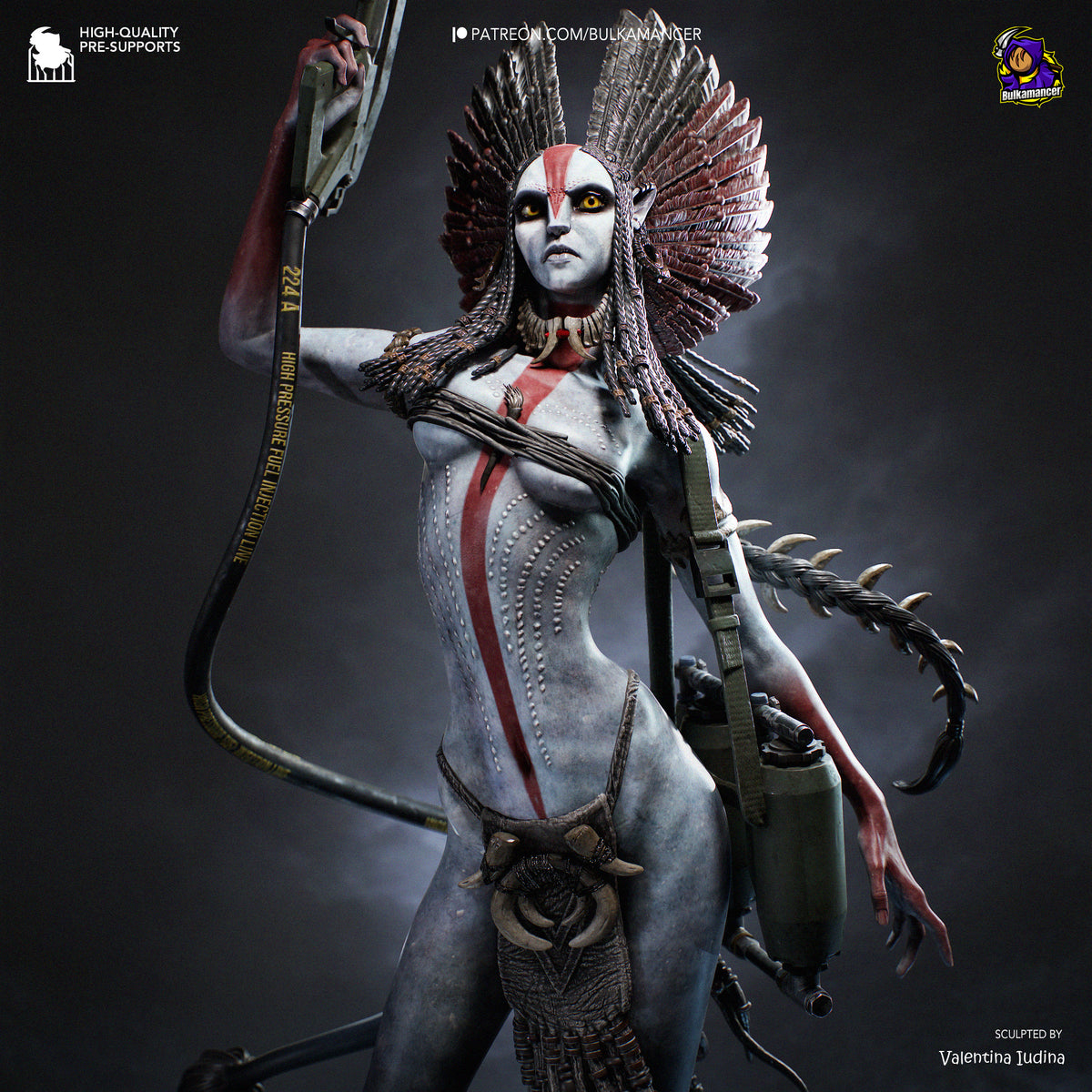 Ingeniero de escuadrón aerotransportado | Figura de kit de resina para garaje | Bulkamancer Sculpts