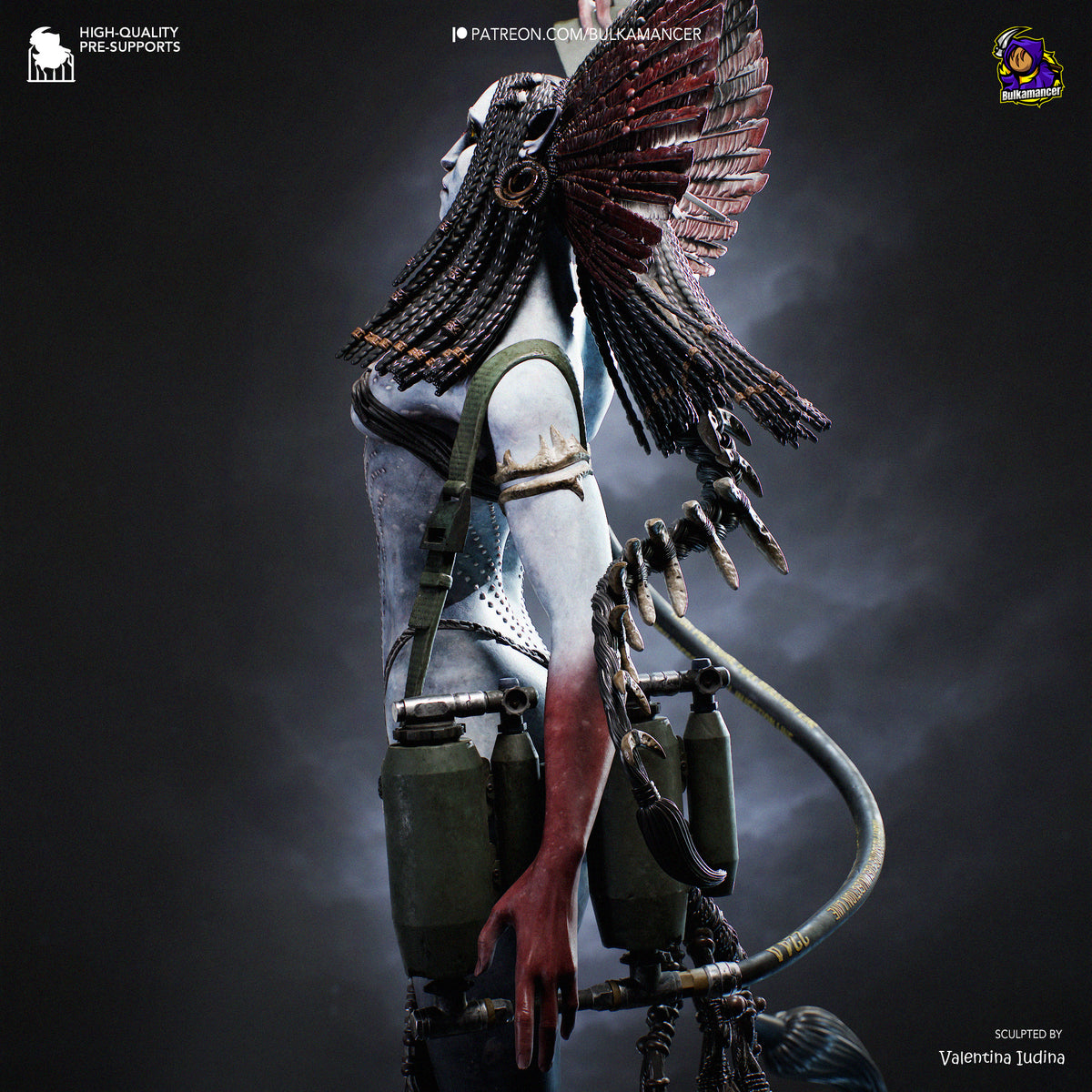 Ingeniero de escuadrón aerotransportado | Figura de kit de resina para garaje | Bulkamancer Sculpts