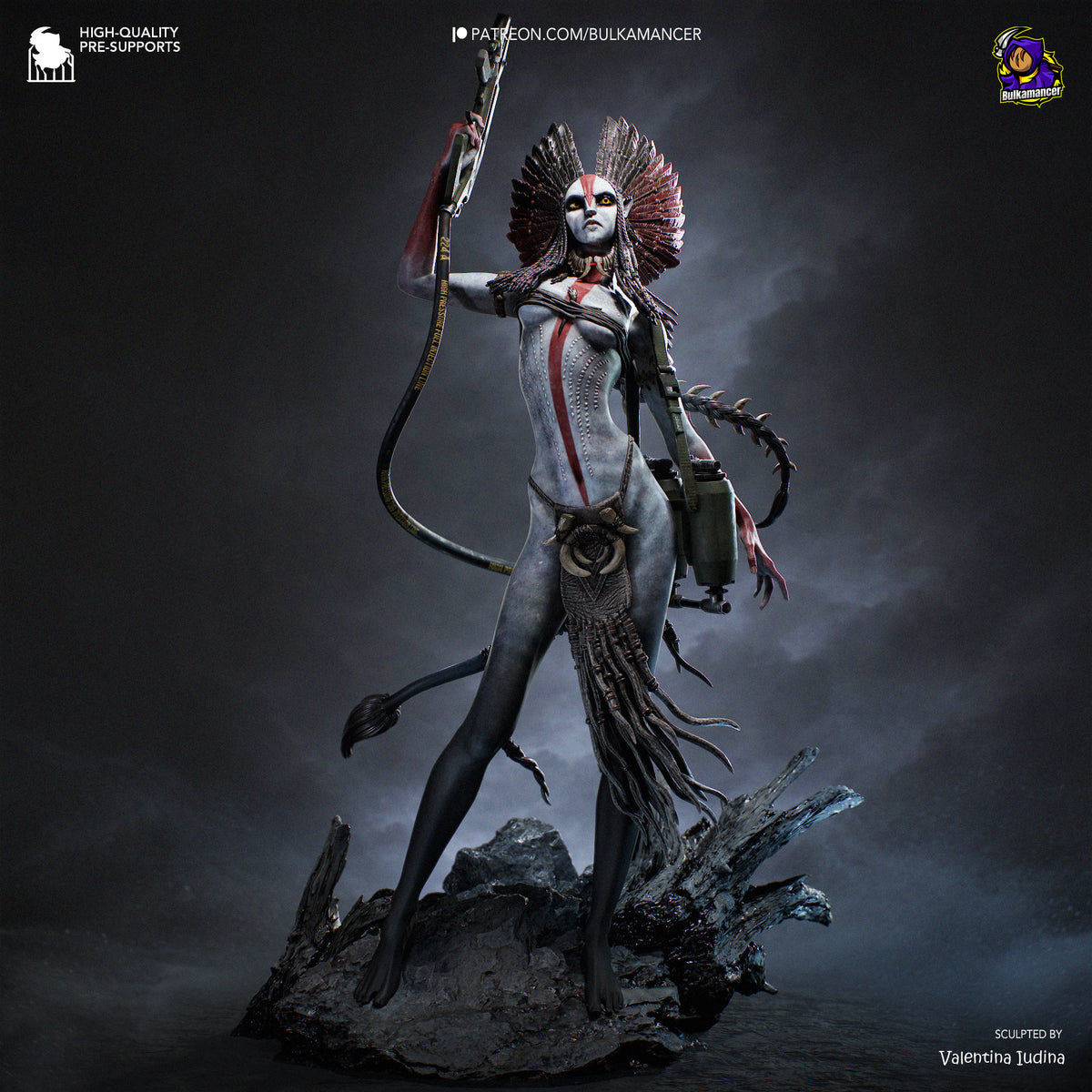 Ingeniero de escuadrón aerotransportado | Figura de kit de resina para garaje | Bulkamancer Sculpts