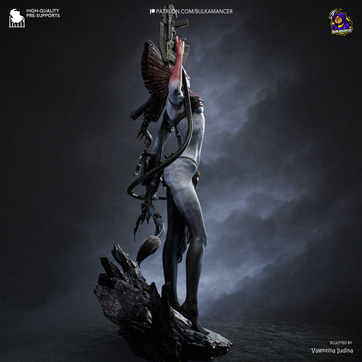 Ingeniero de escuadrón aerotransportado | Figura de kit de resina para garaje | Bulkamancer Sculpts