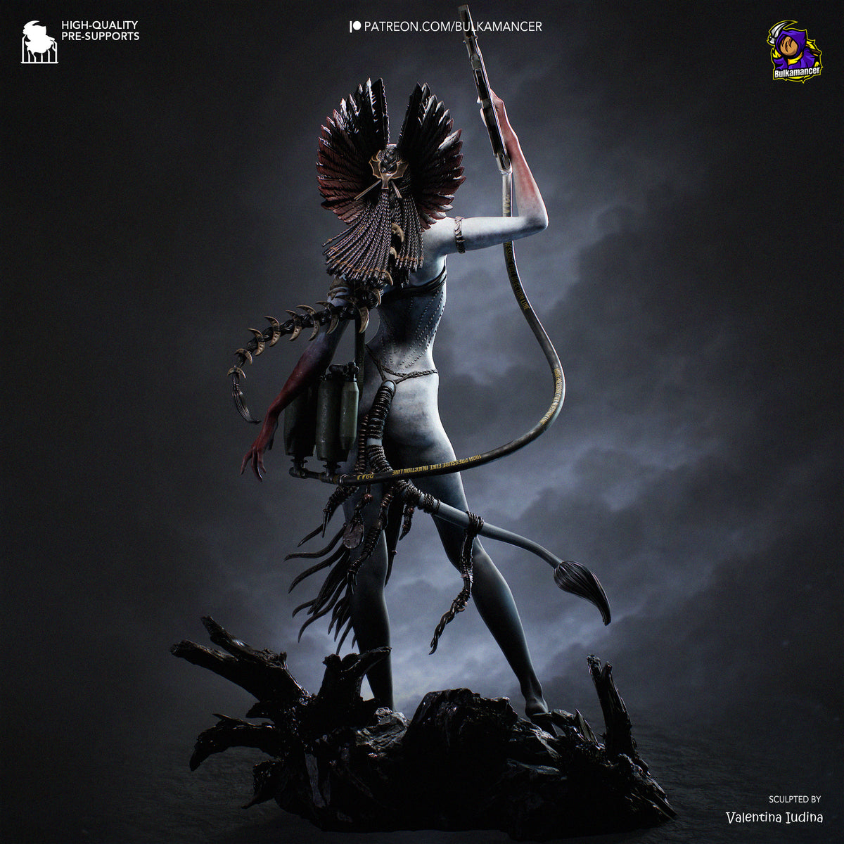 Ingeniero de escuadrón aerotransportado | Figura de kit de resina para garaje | Bulkamancer Sculpts