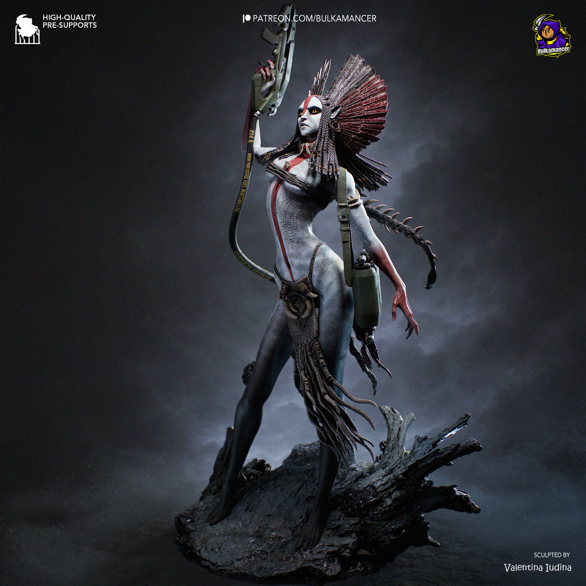Ingeniero de escuadrón aerotransportado | Figura de kit de resina para garaje | Bulkamancer Sculpts