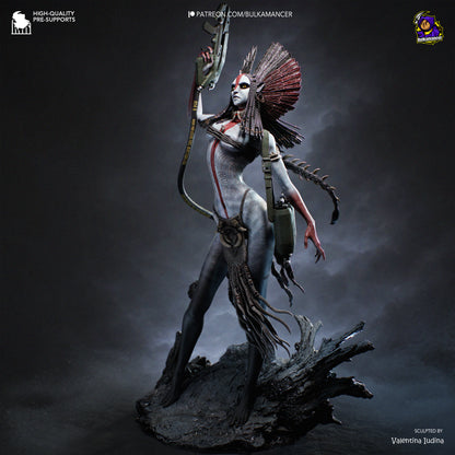 Ingeniero de escuadrón aerotransportado | Figura de kit de resina para garaje | Bulkamancer Sculpts