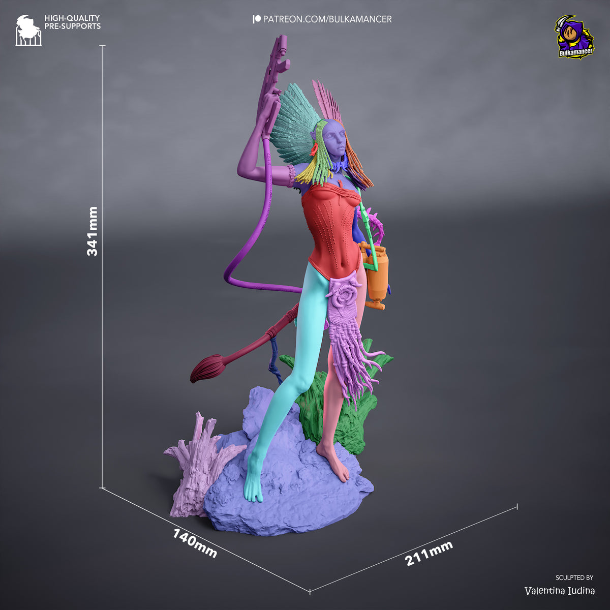Ingeniero de escuadrón aerotransportado | Figura de kit de resina para garaje | Bulkamancer Sculpts