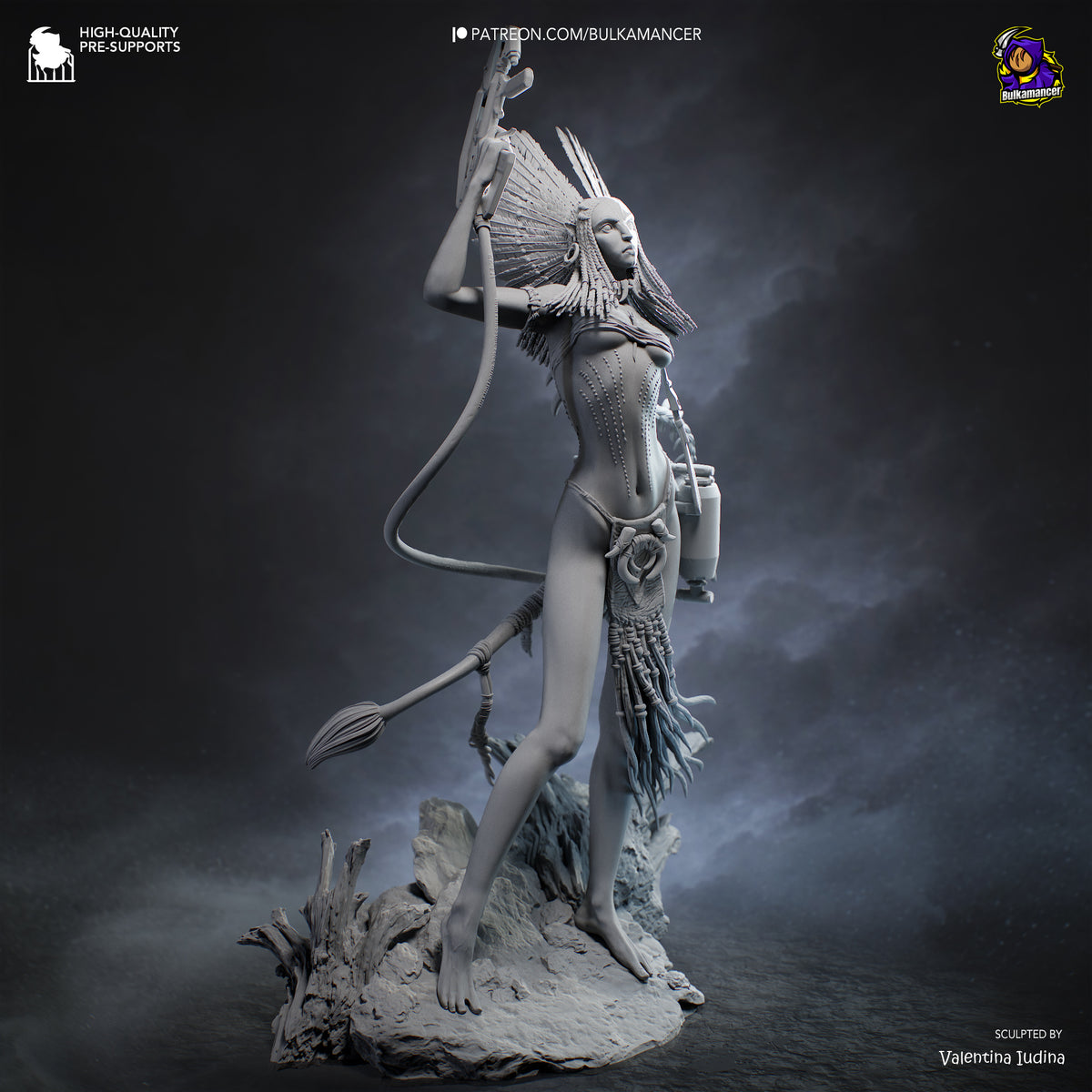 Ingeniero de escuadrón aerotransportado | Figura de kit de resina para garaje | Bulkamancer Sculpts