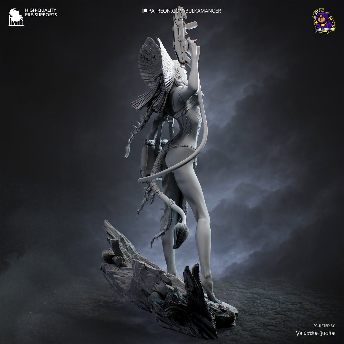 Ingeniero de escuadrón aerotransportado | Figura de kit de resina para garaje | Bulkamancer Sculpts