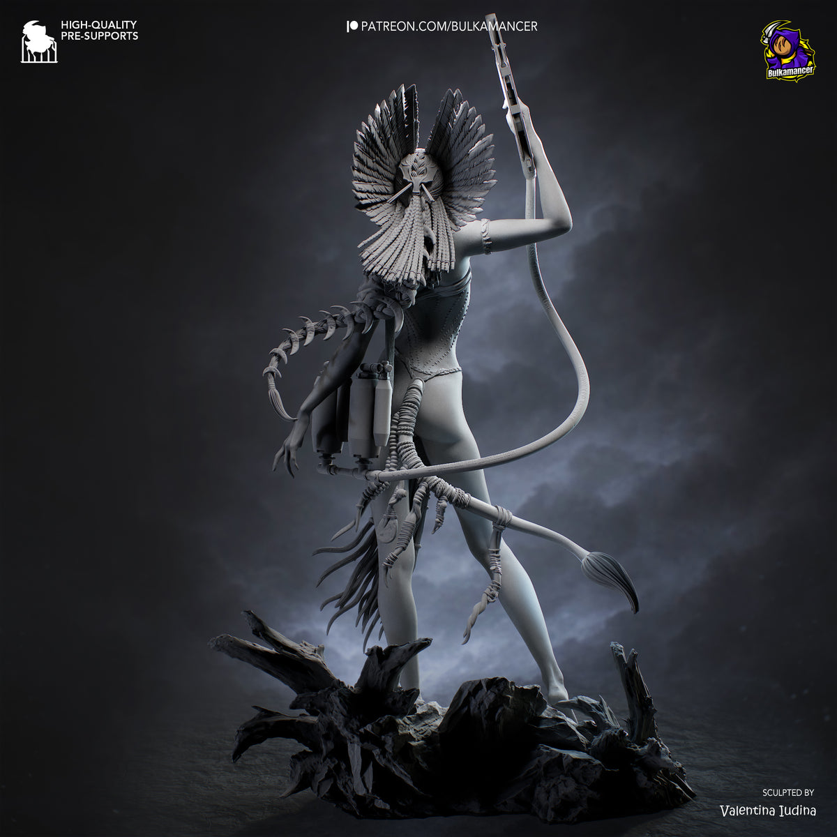 Ingeniero de escuadrón aerotransportado | Figura de kit de resina para garaje | Bulkamancer Sculpts