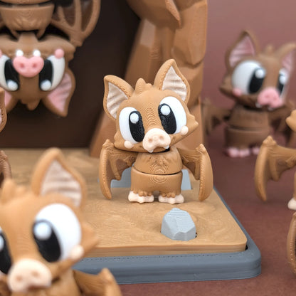 Flexi Bats Cave Playset | 3DGOB - Tattles Told 3D