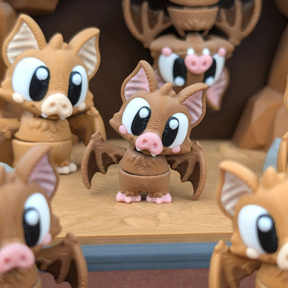 Flexi Bats Cave Playset | 3DGOB - Tattles Told 3D